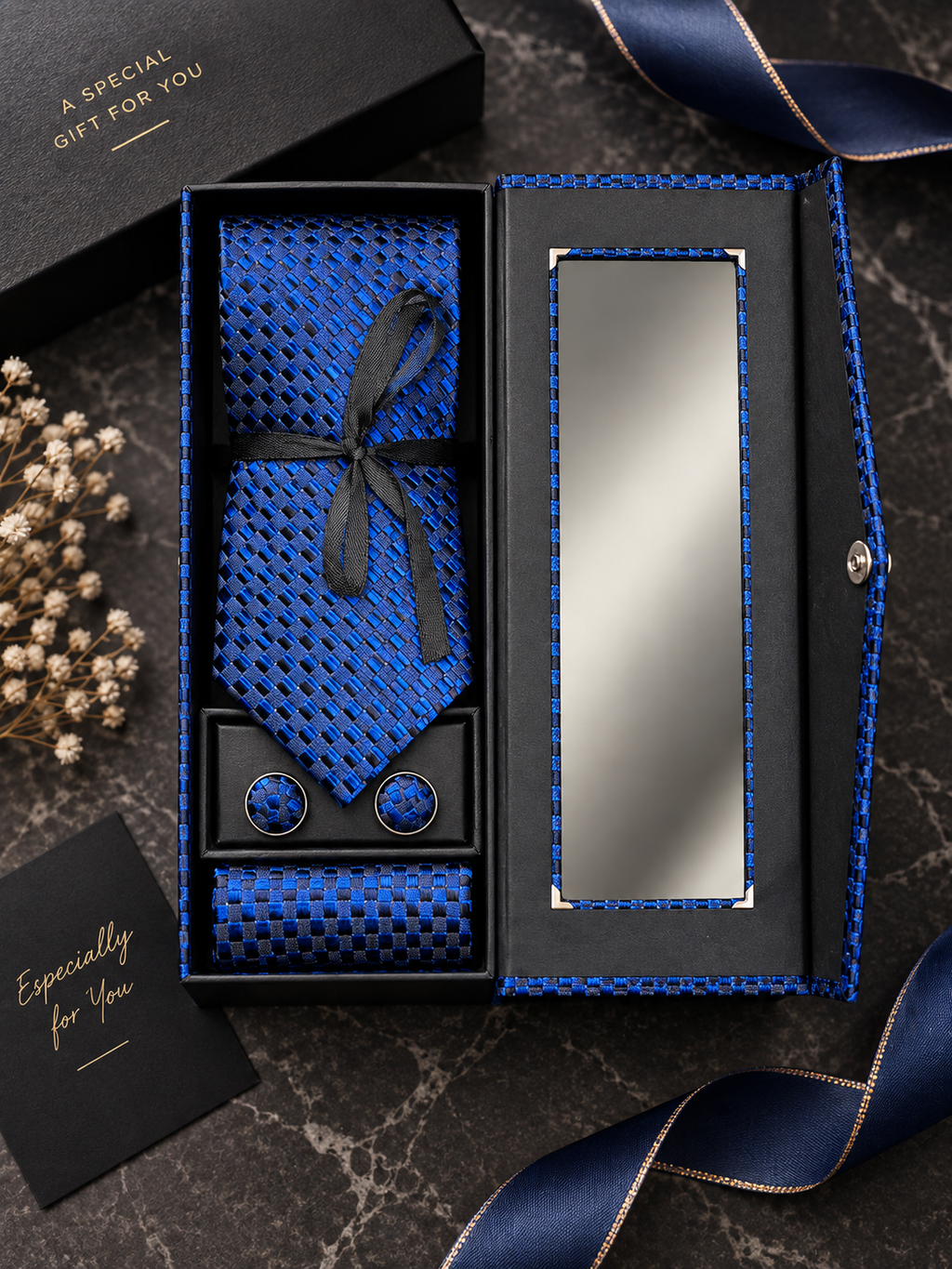 Gentleman Tie Set Light Blue