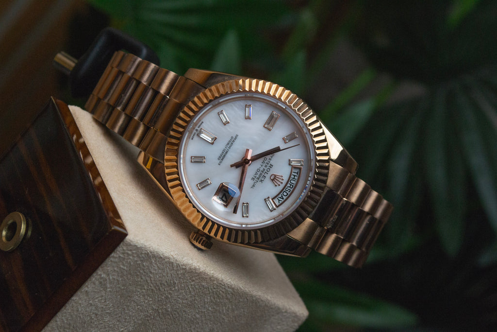 Rosegold "Mother of Pearl "Datejust