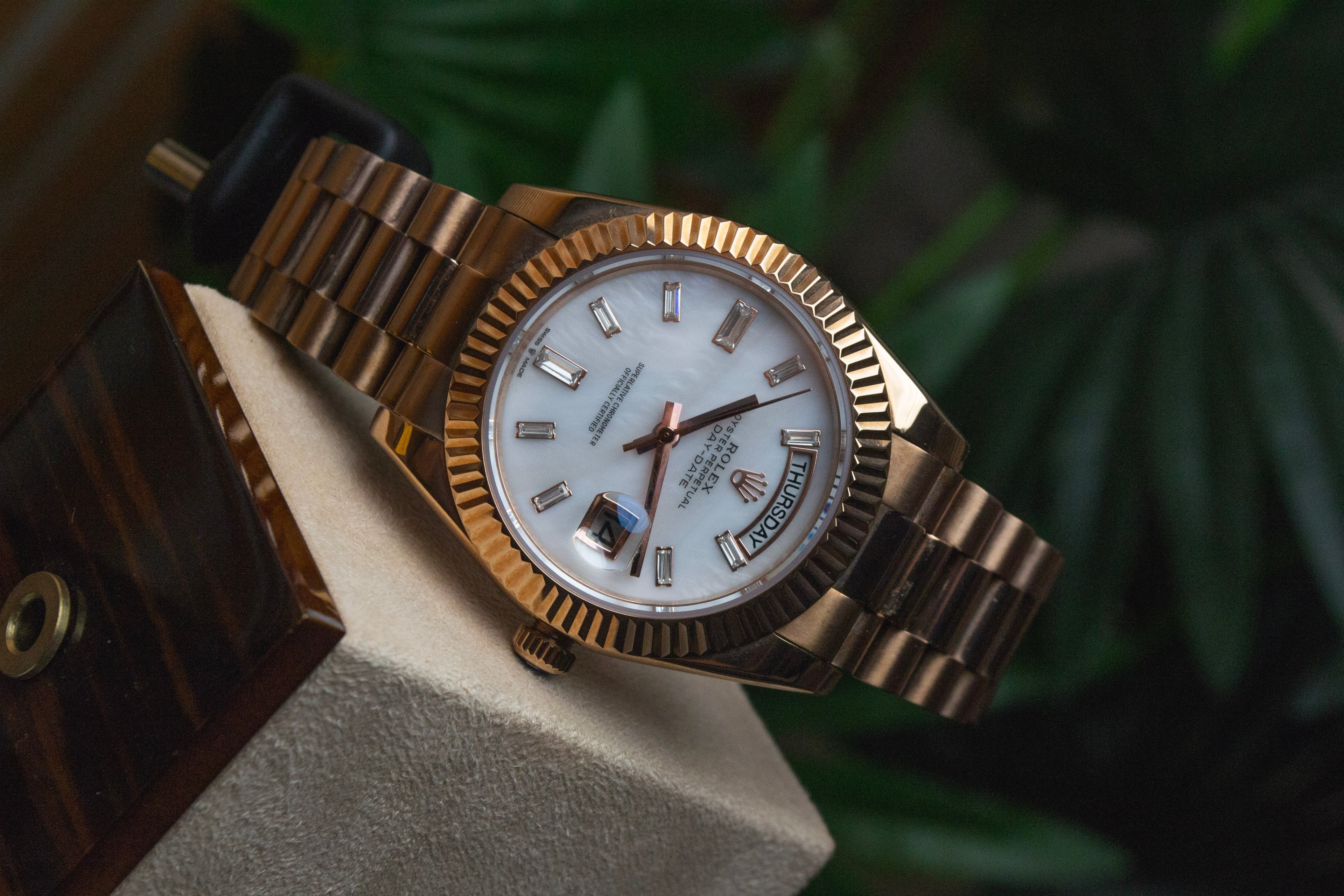Rosegold "Mother of Pearl "Datejust