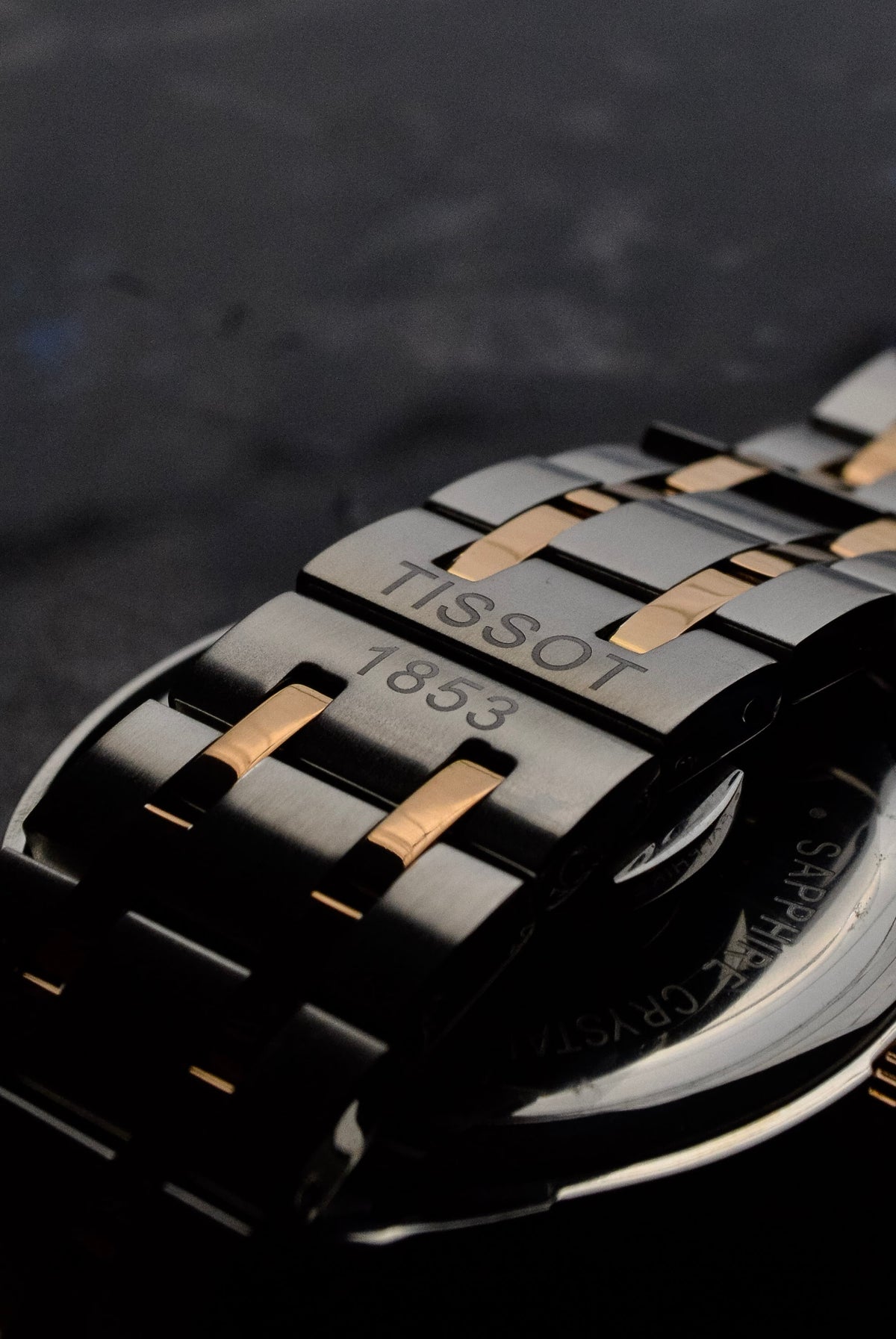 Tissot Chemin Des Tourelles Bleu Or