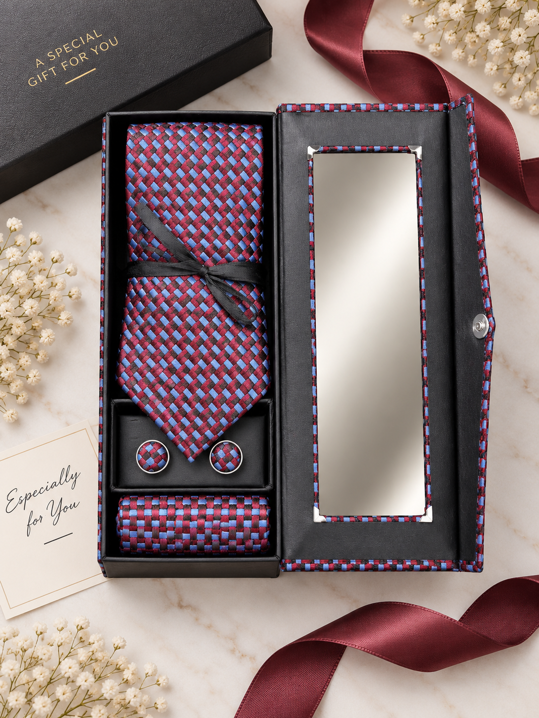 Gentleman Tie Set Light Blue
