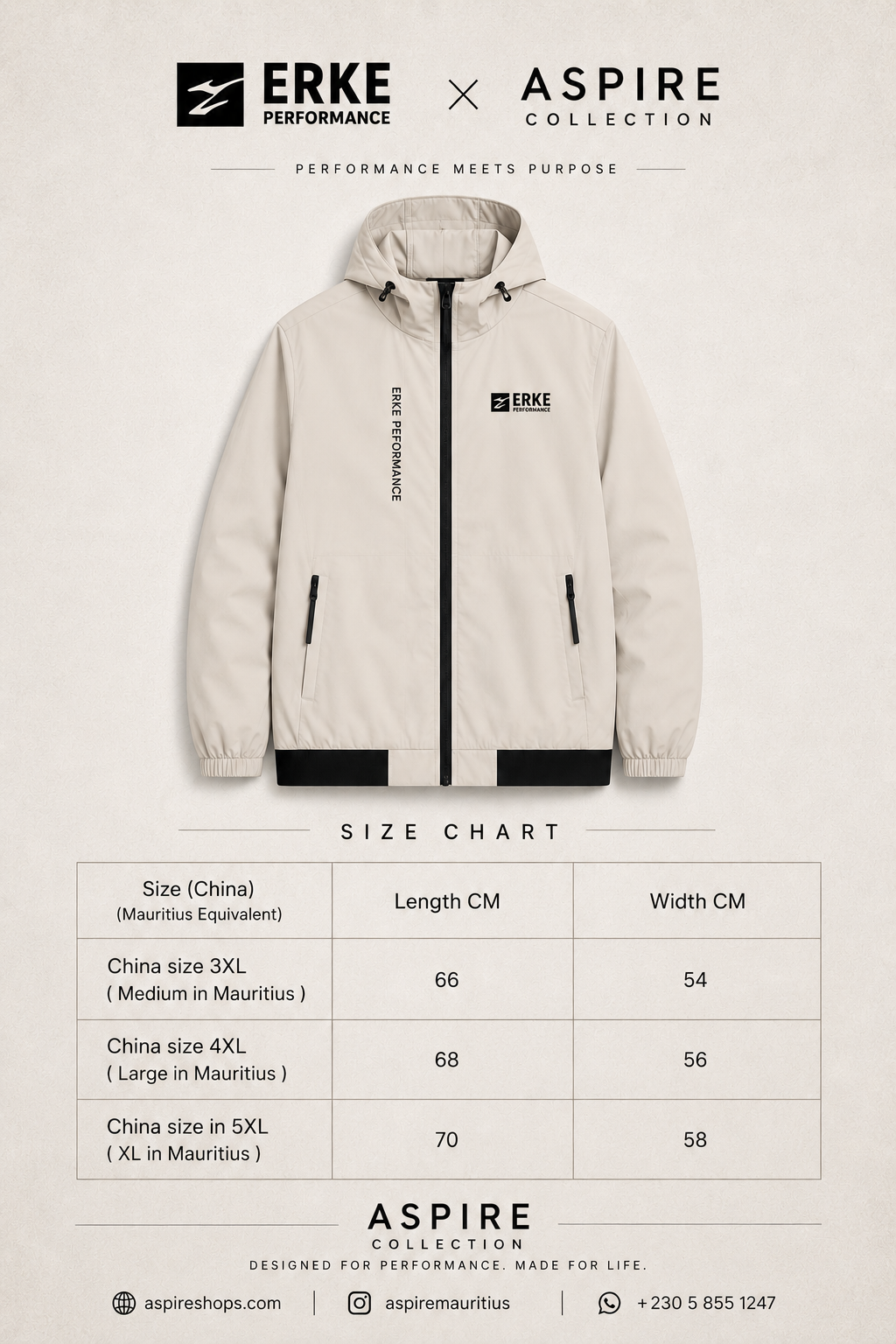 ERKE Windbreaker Jacket