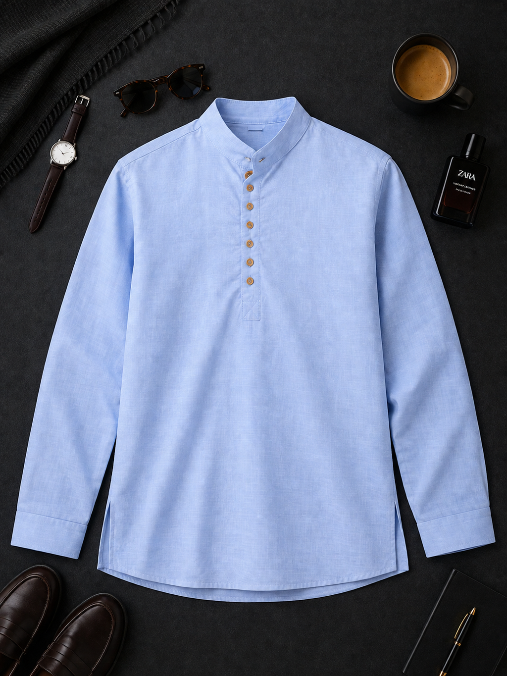 Kurta Shirt Linen