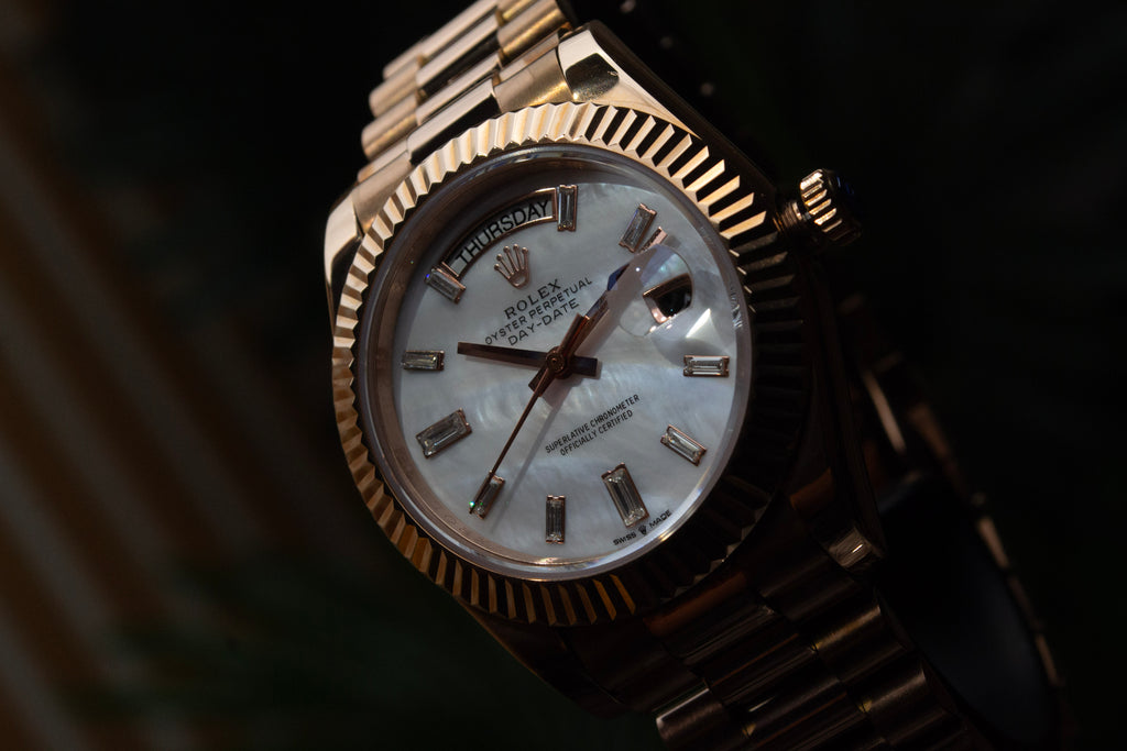 Rosegold "Mother of Pearl "Datejust