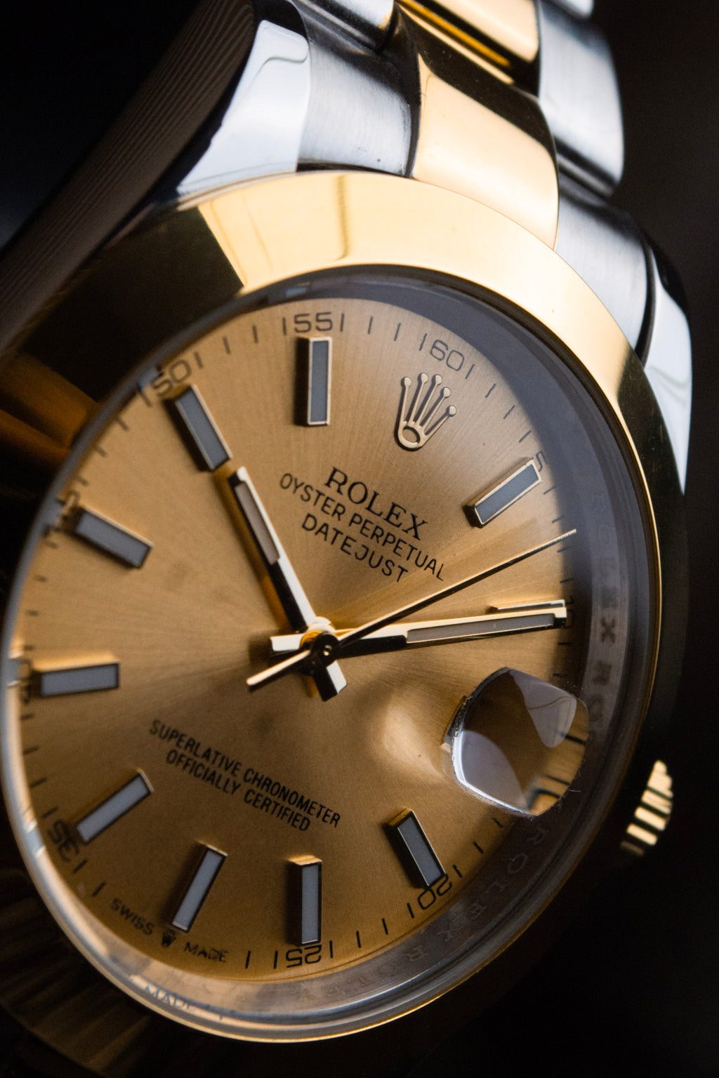 Datejust Two Tones Smooth Bezel