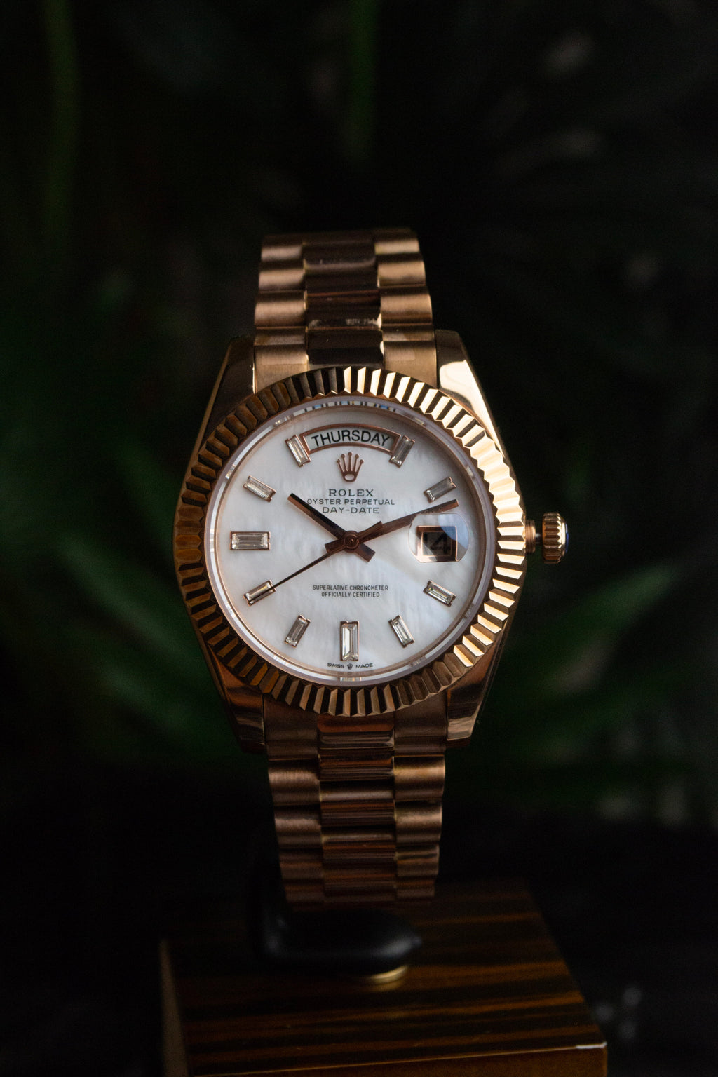 Rosegold "Mother of Pearl "Datejust