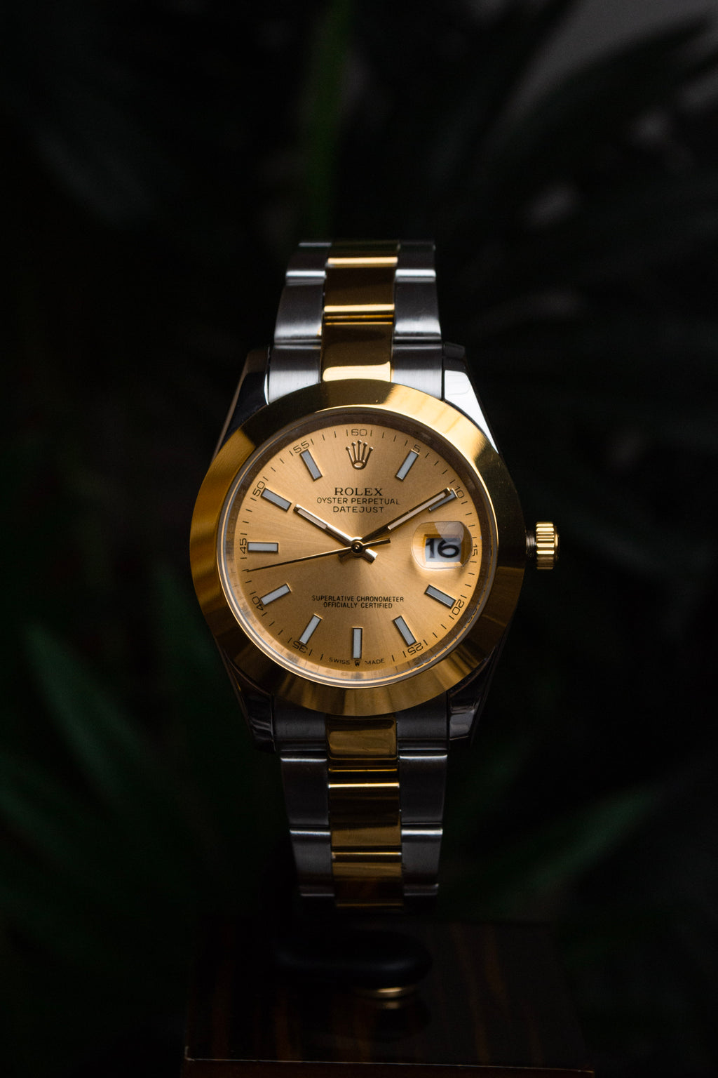 Datejust Two Tones Smooth Bezel