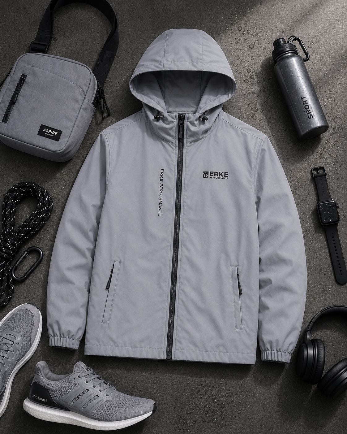 ERKE Windbreaker Jacket