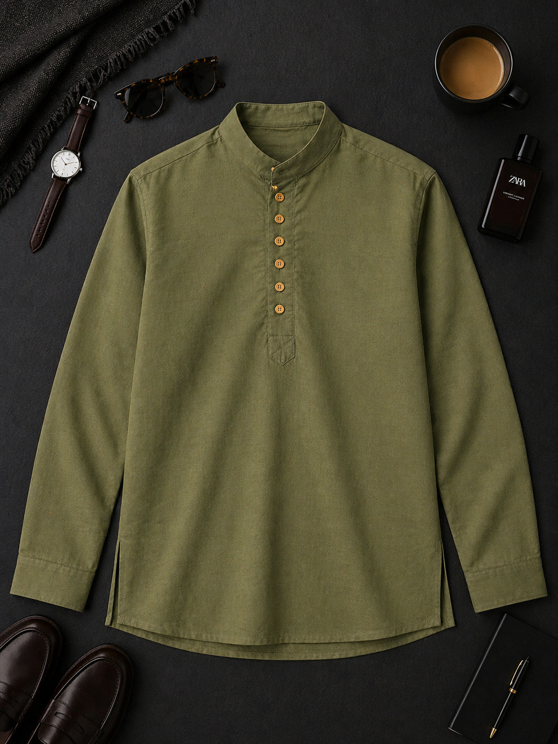 Kurta Shirt Linen