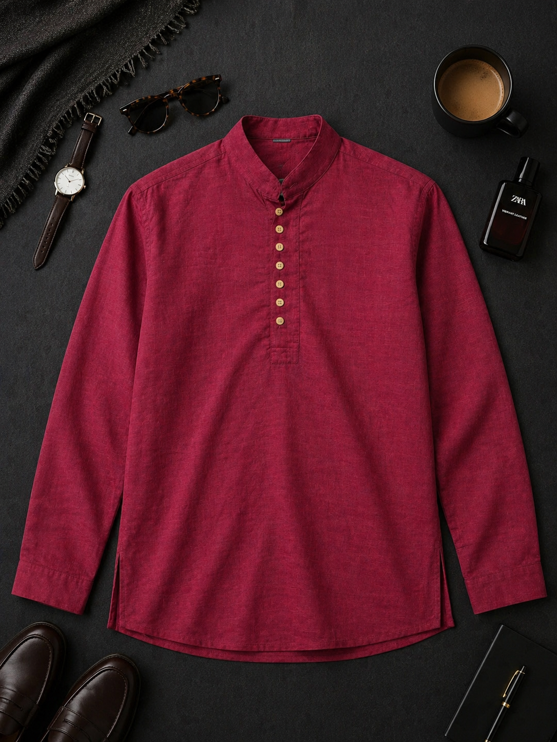 Kurta Shirt Linen