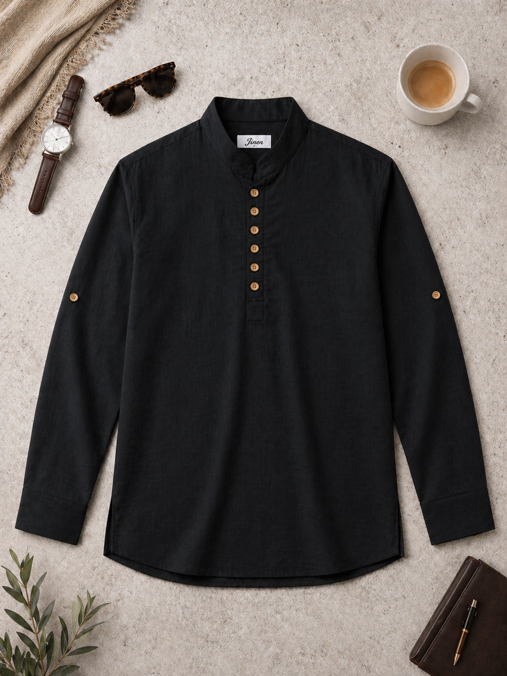 Kurta Shirt Linen