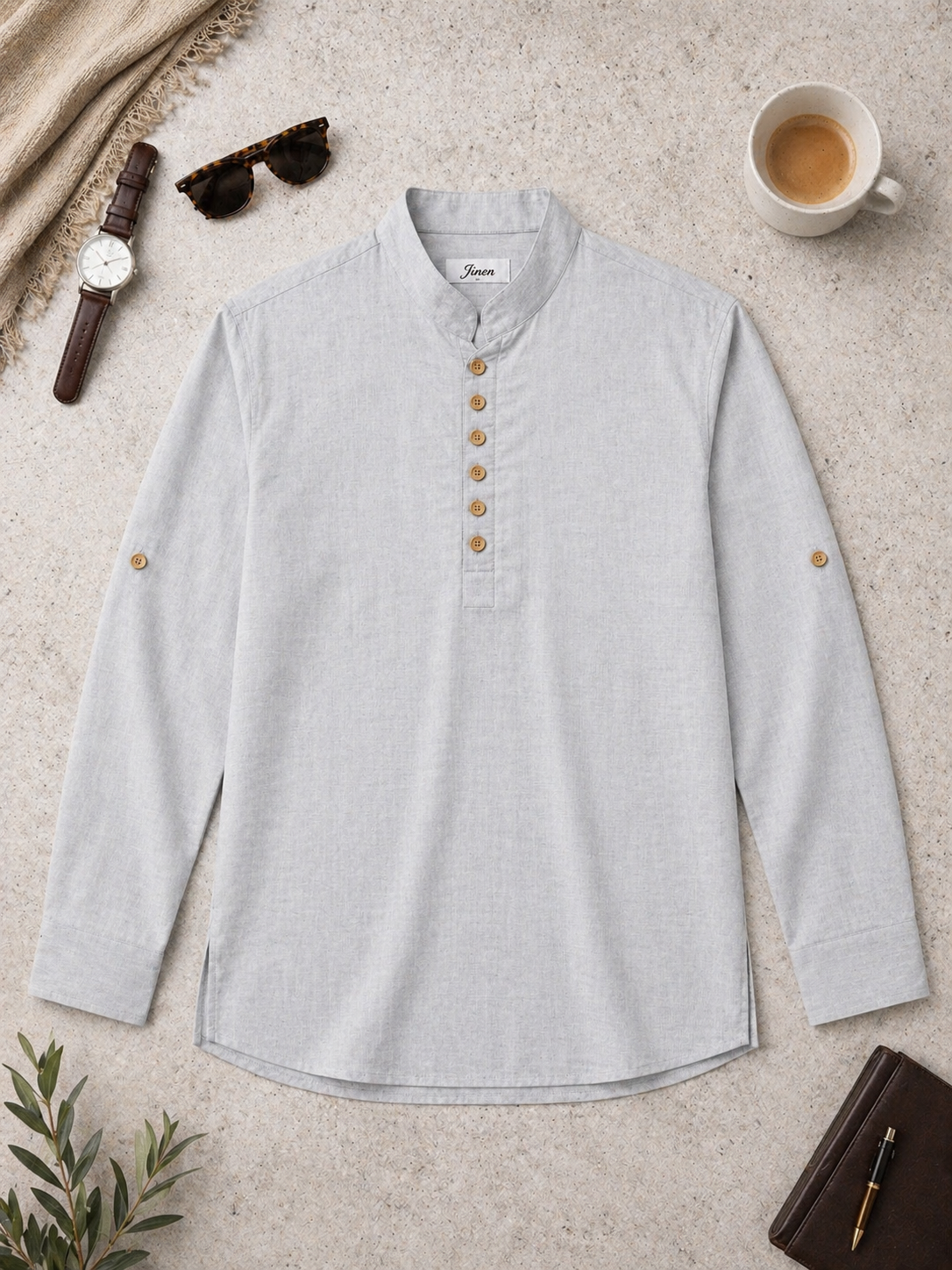 Kurta Shirt Linen