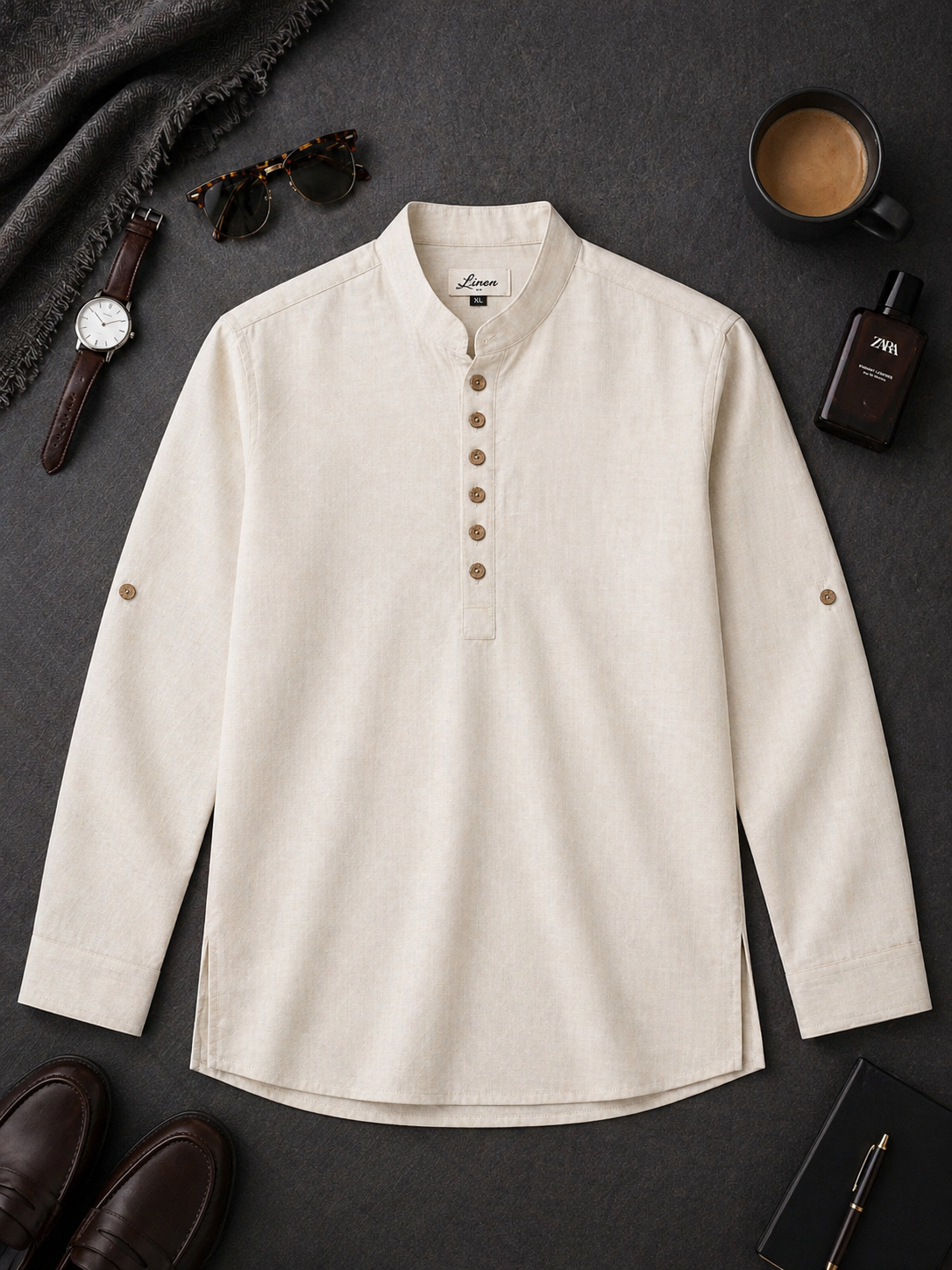 Kurta Shirt Linen