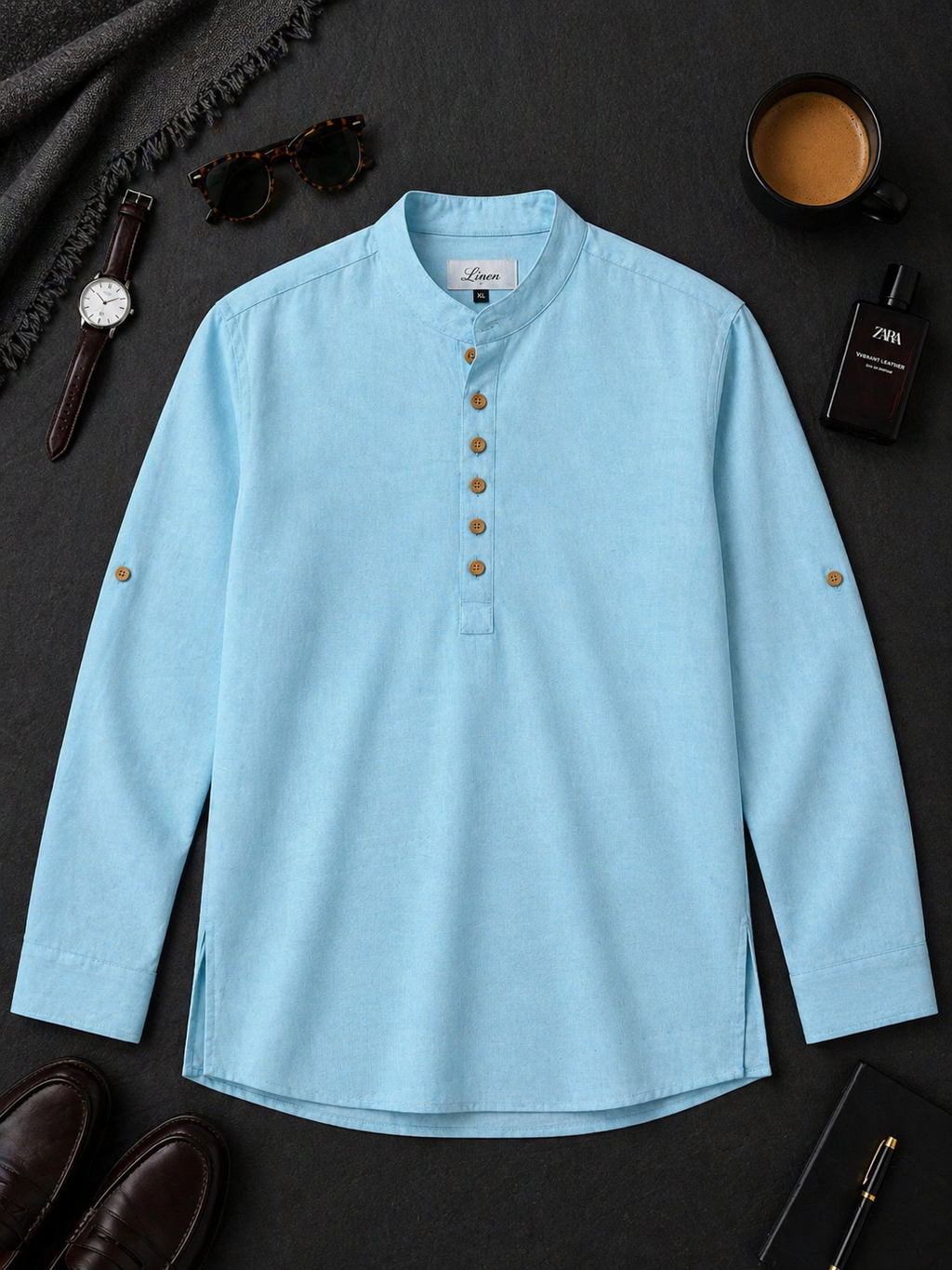 Kurta Shirt Linen