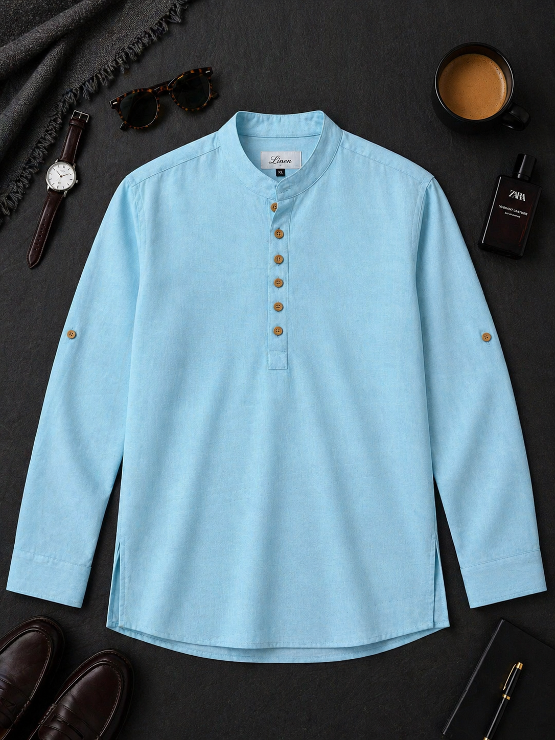Kurta Shirt Linen