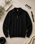 Half Zipper with Collar