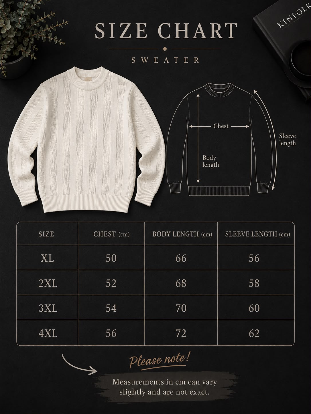 Textured Turtle Neck