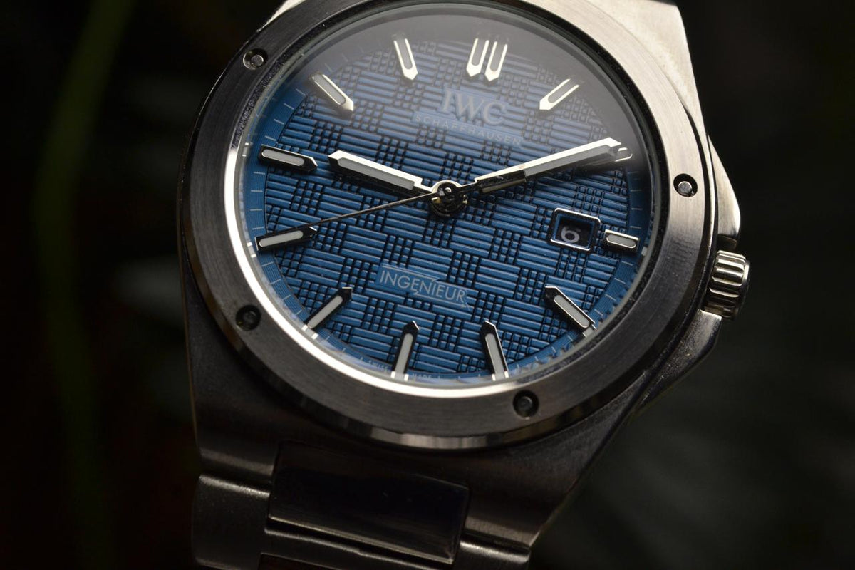 IWC Ingenieur Pastel Blue