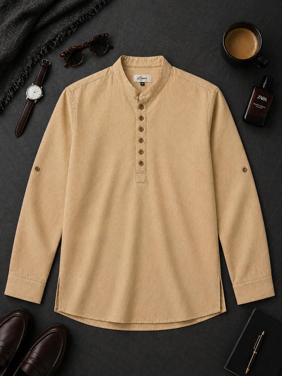 Kurta Shirt Linen