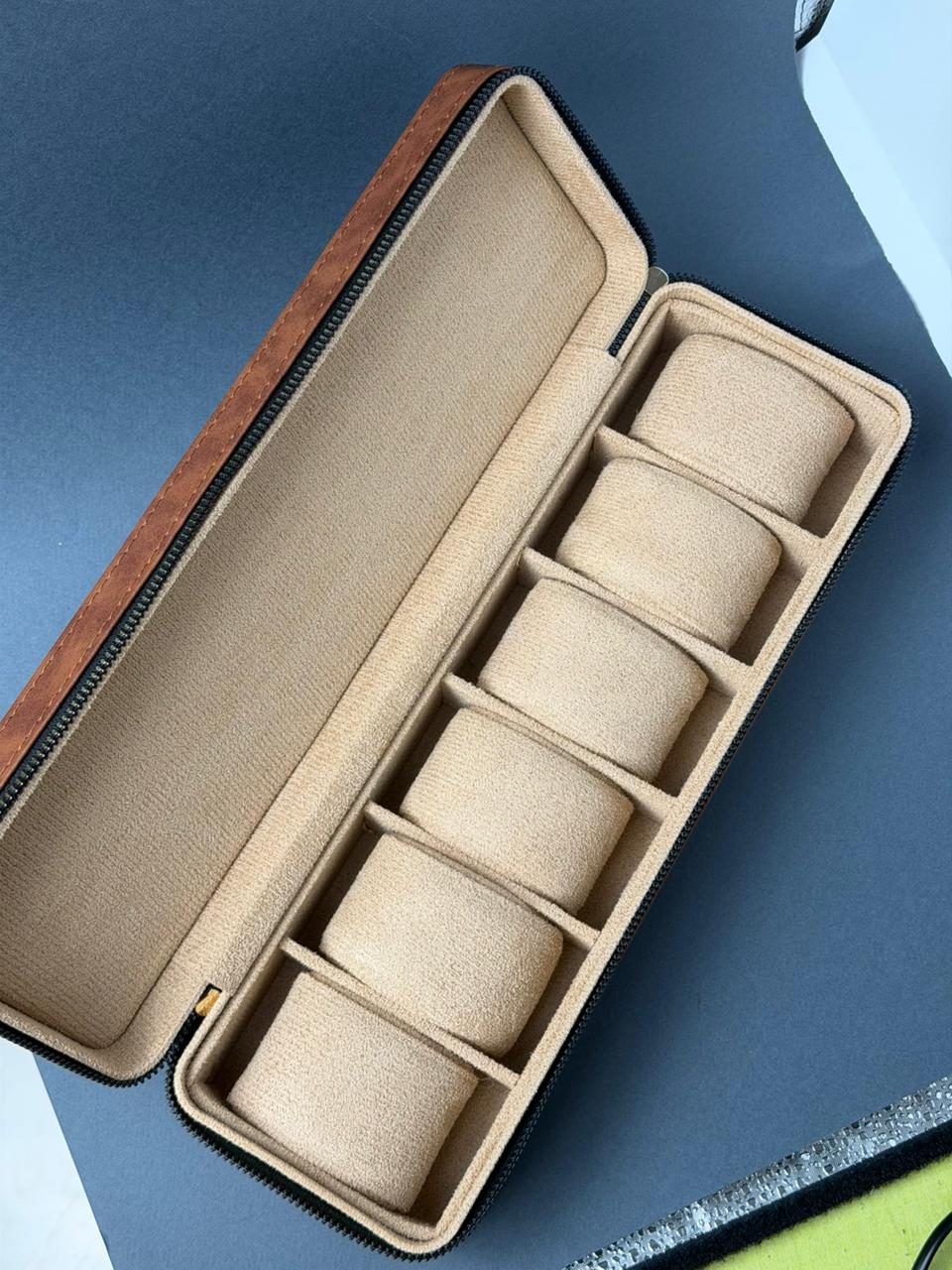 Watch Collector Display Box Leather