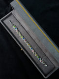 Rainbow Tennis Bracelet