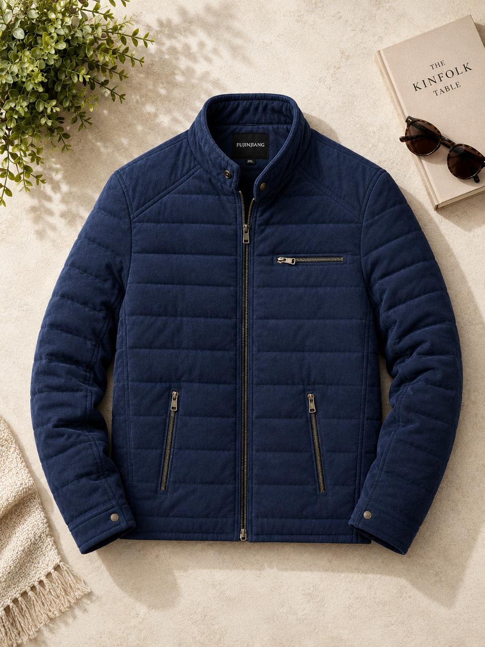 SUEDE Jacket Puffer