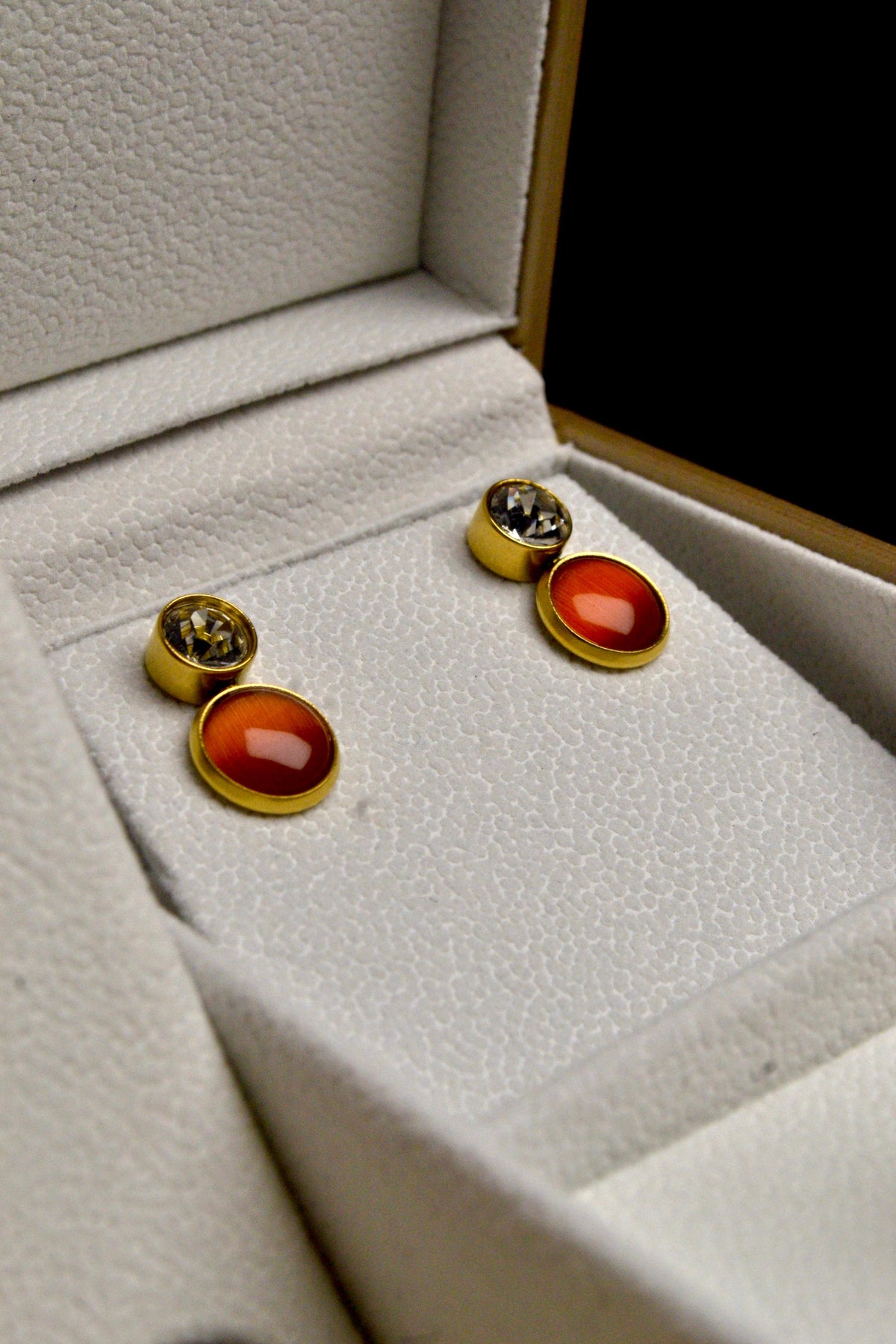 Amber Gemstone Jewelry Set