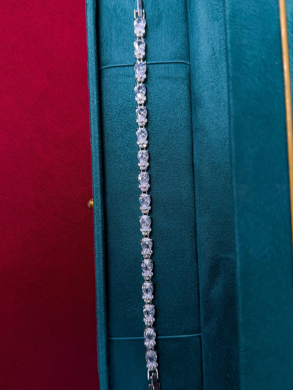 Pear Cut Tennis Bracelet