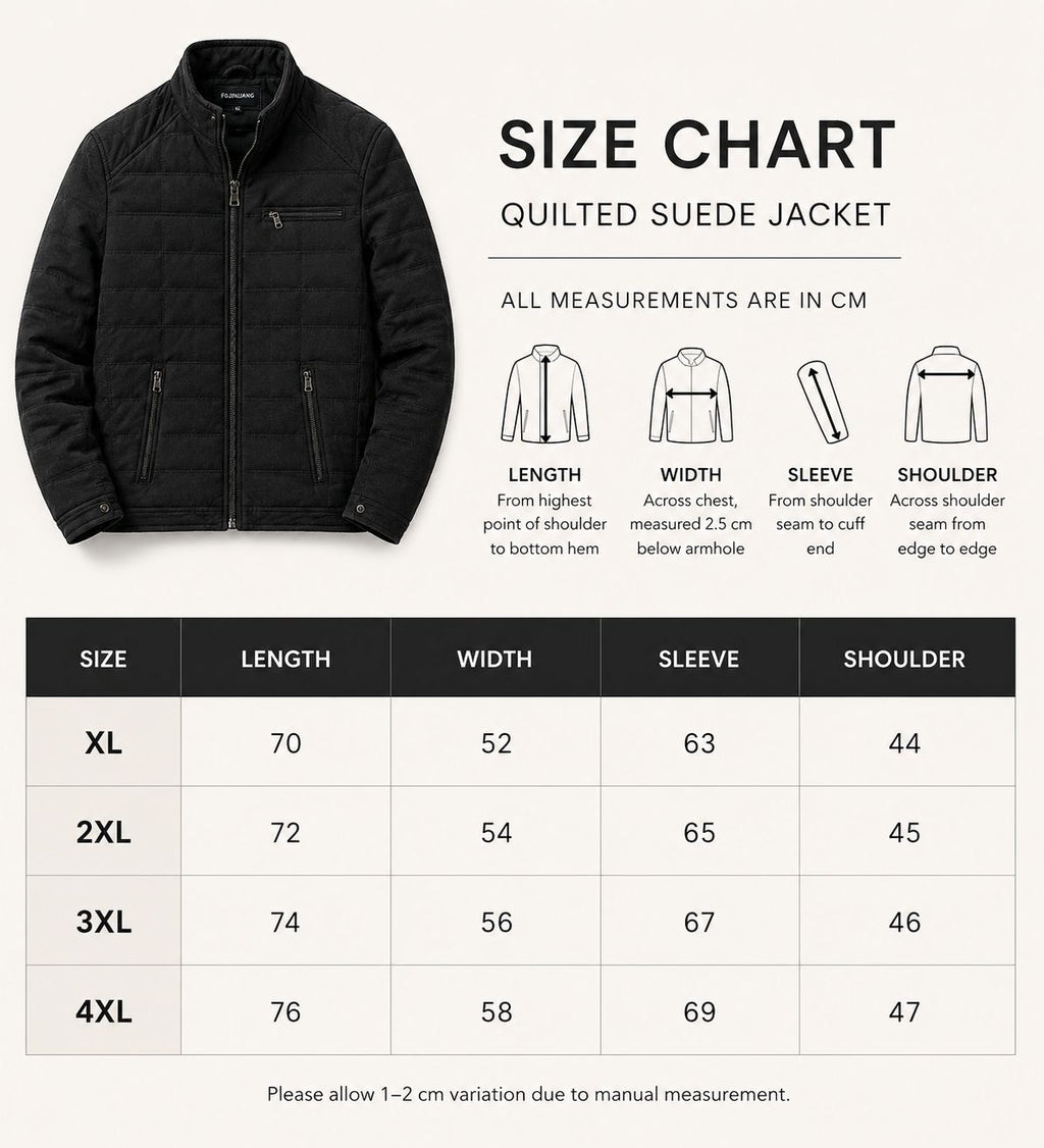 SUEDE Jacket Puffer