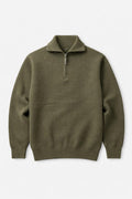 Half Zipper Without Collar