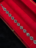 Obsidian Tennis Bracelet