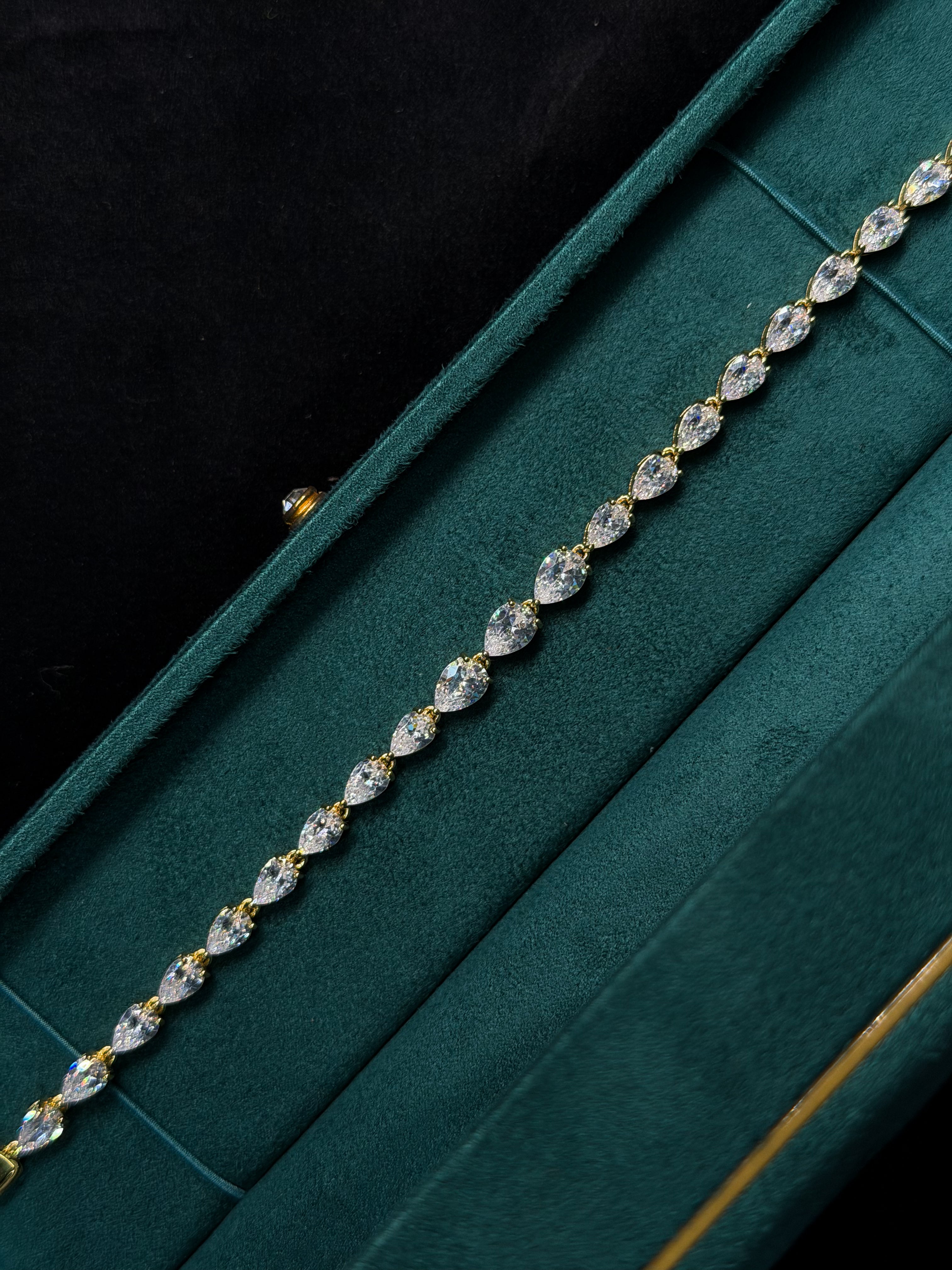 Raindrop Tennis Bracelet