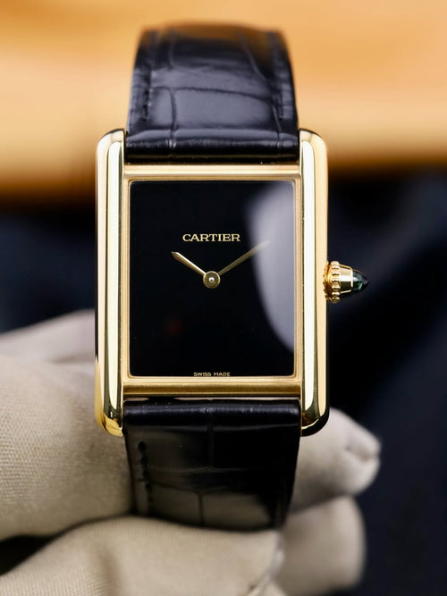 Cartier Tank Black Lacquer