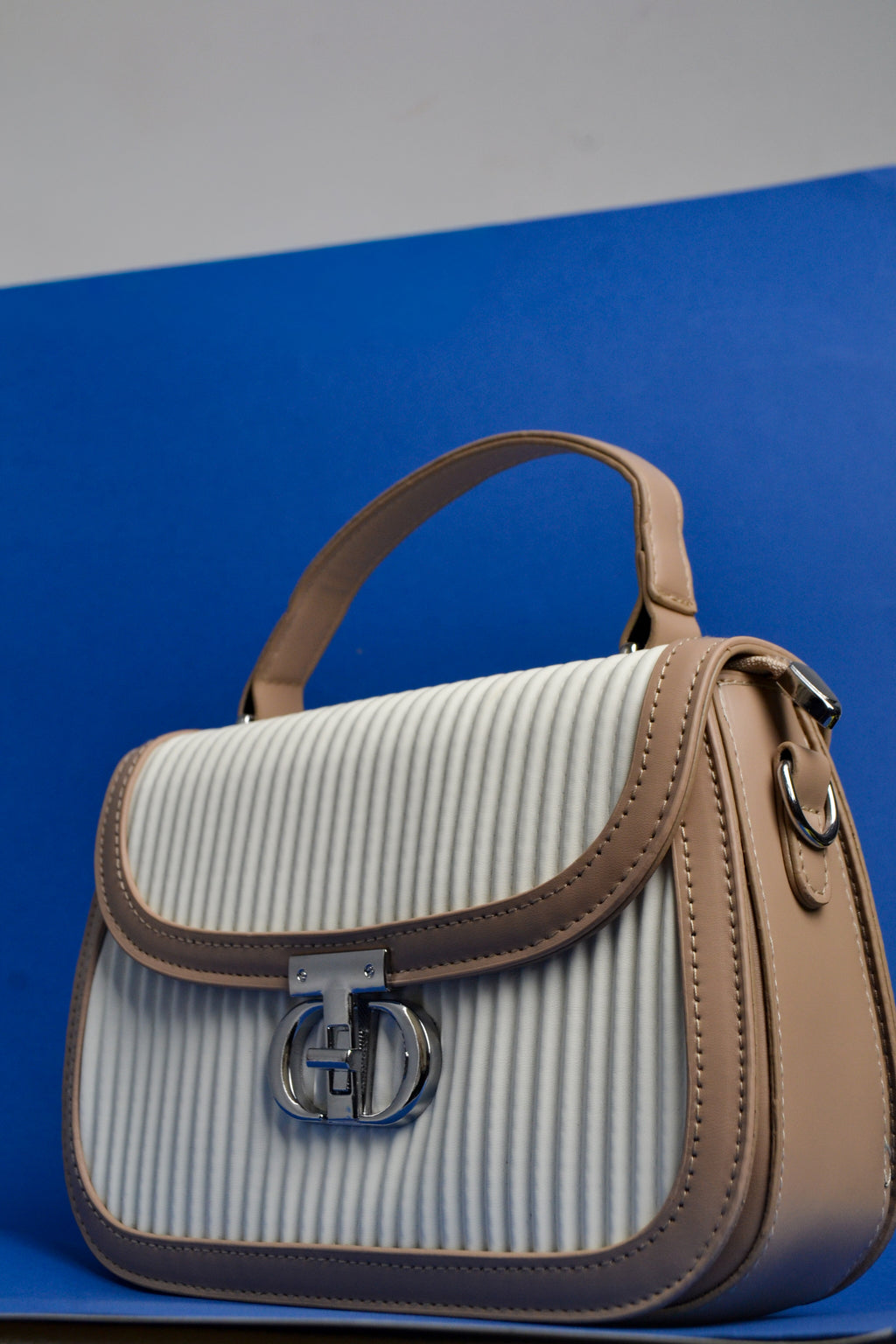 The Fluted Tote Handbag