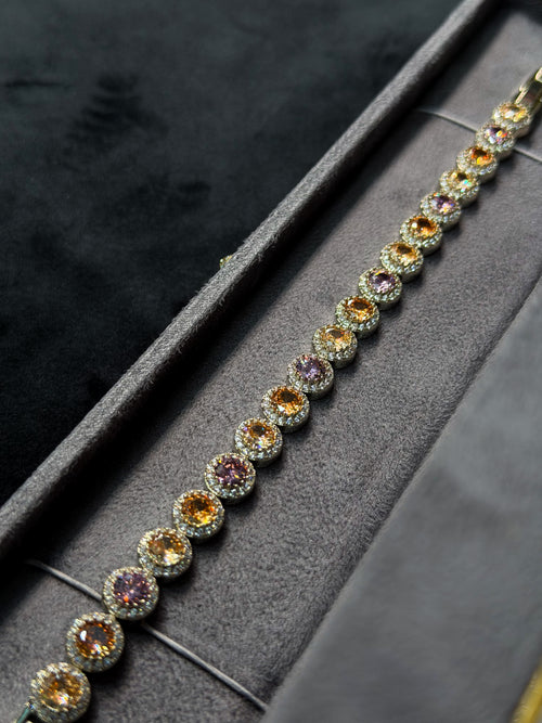 Champagne Tennis Bracelet