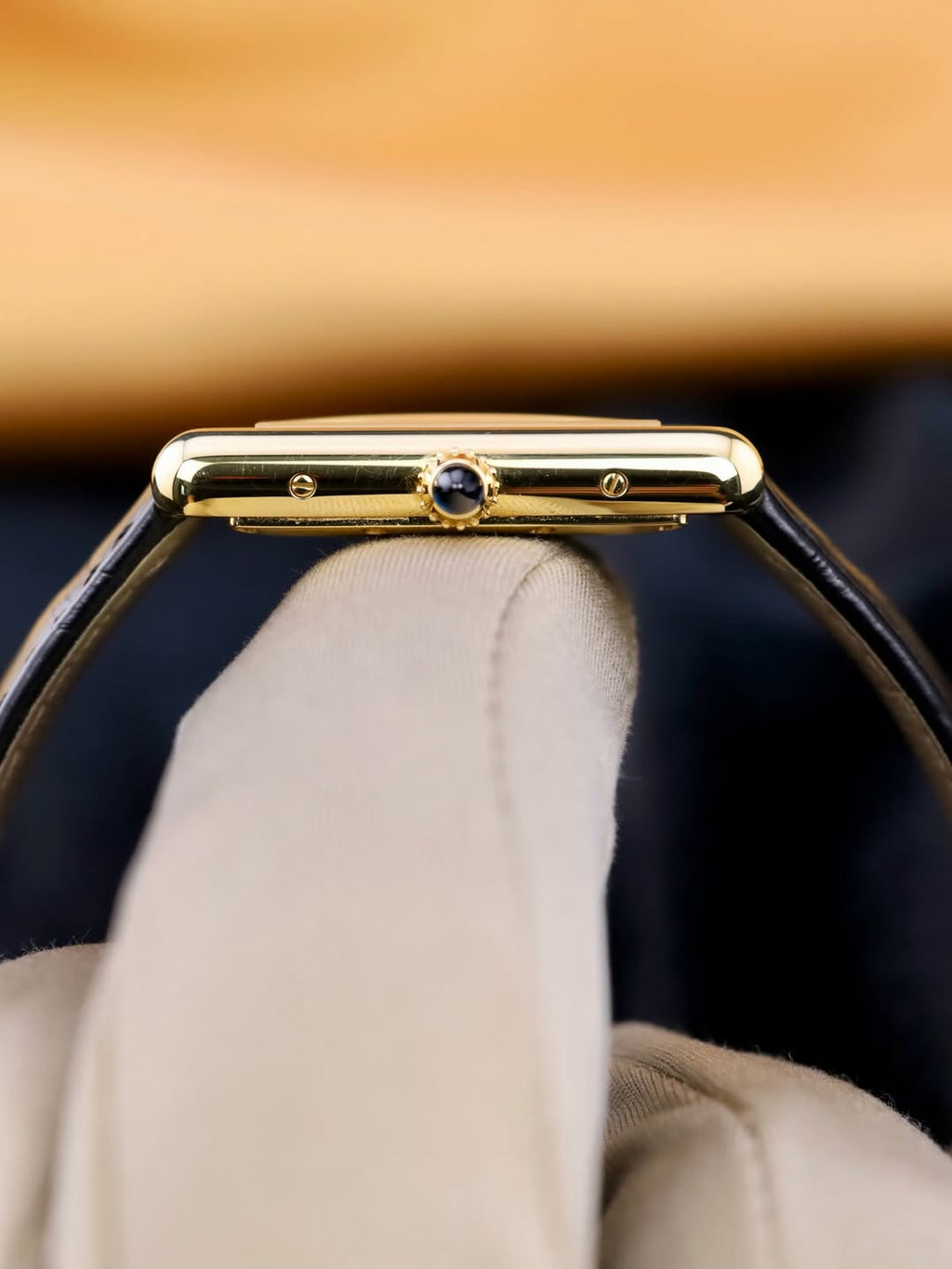 Cartier Tank Black Lacquer