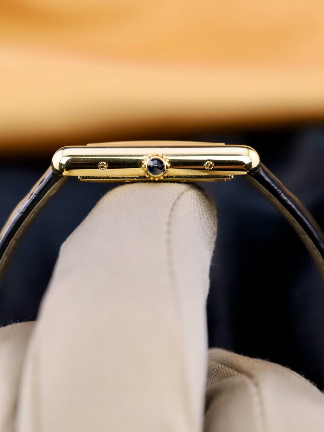 Cartier Tank Black Lacquer