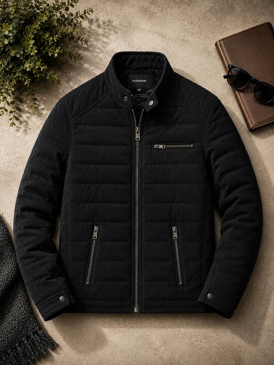 SUEDE Jacket Puffer