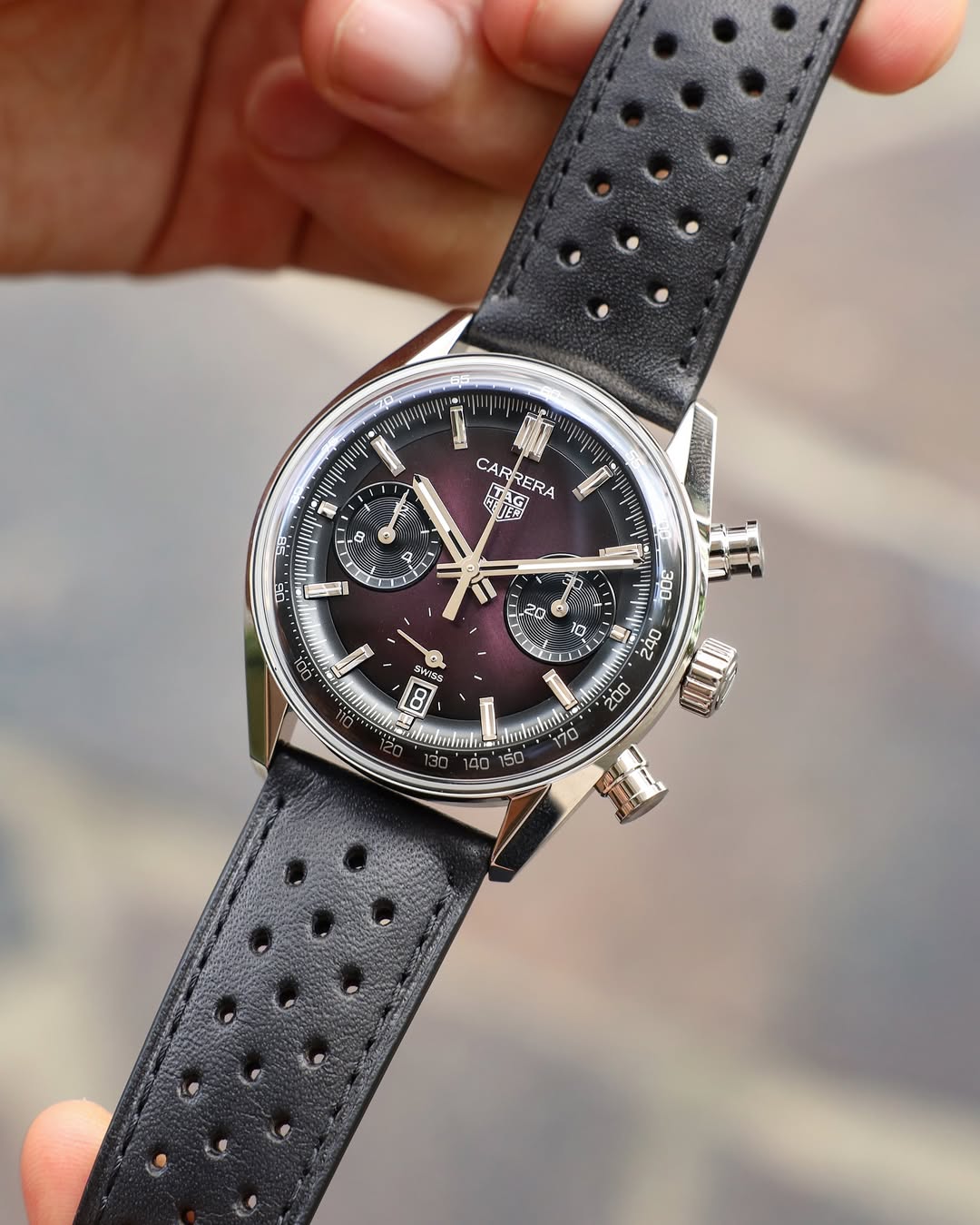Tag Heuer Carrera Purple Sunray