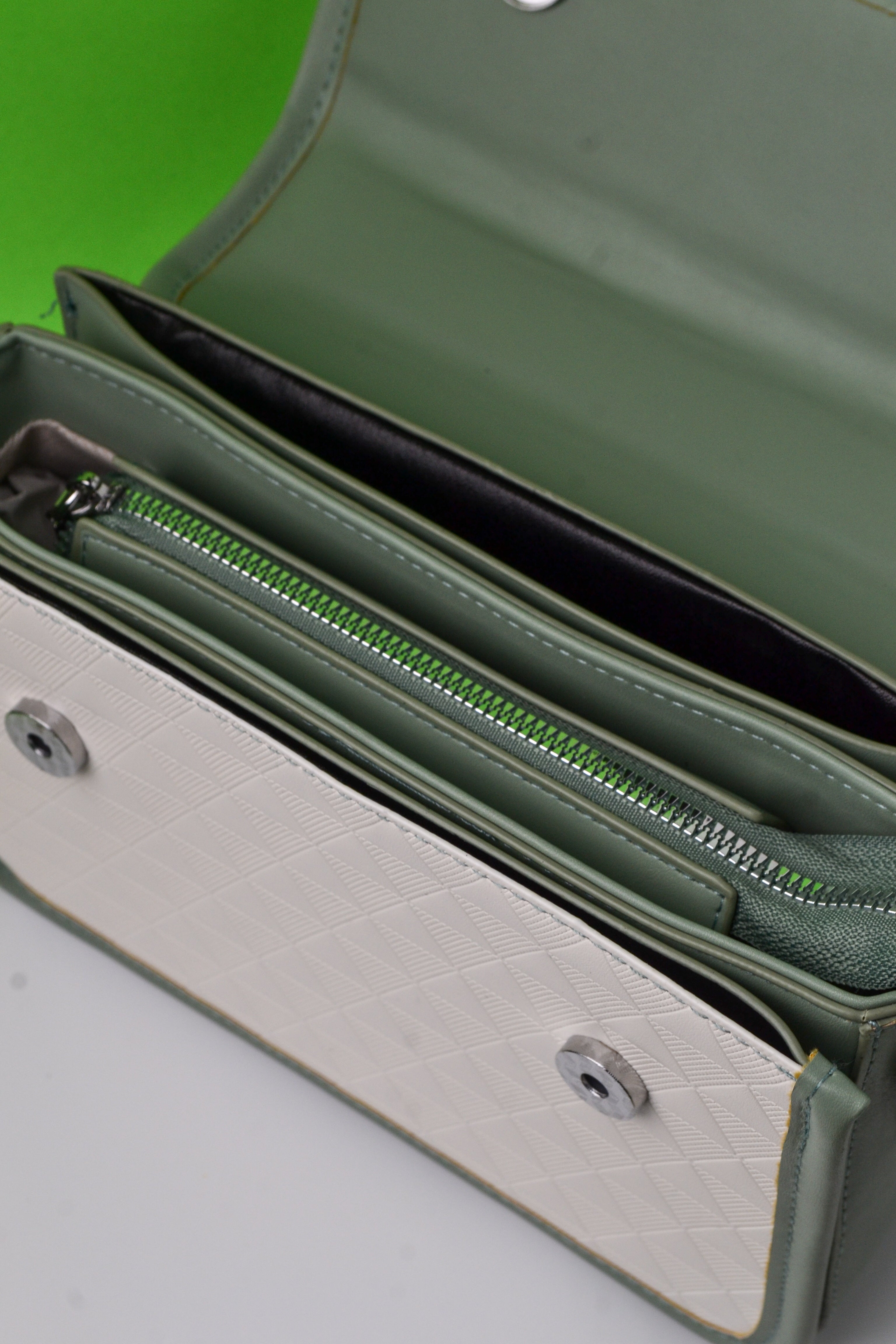 Charles & Keith Green Handbag