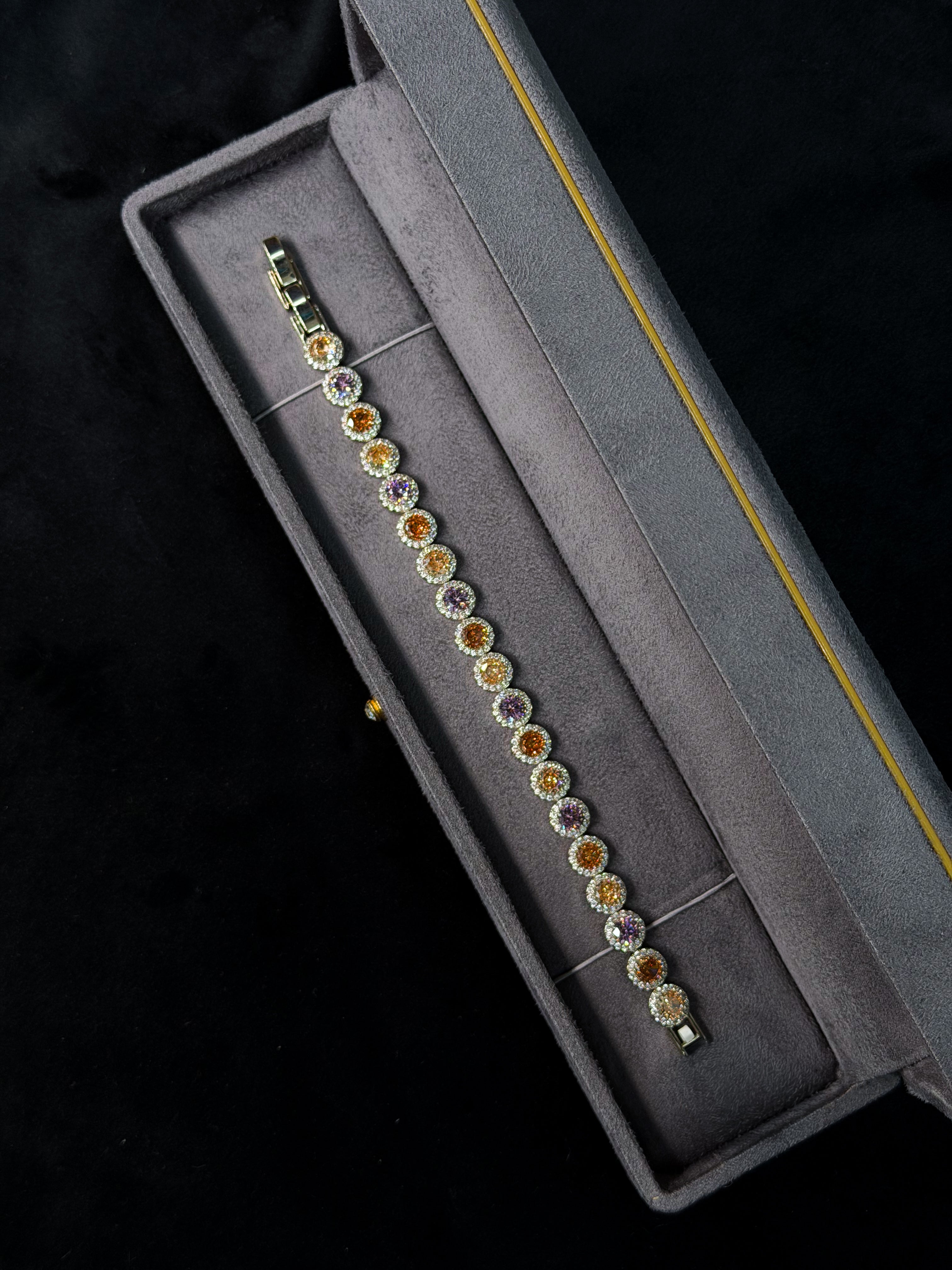 Champagne Tennis Bracelet