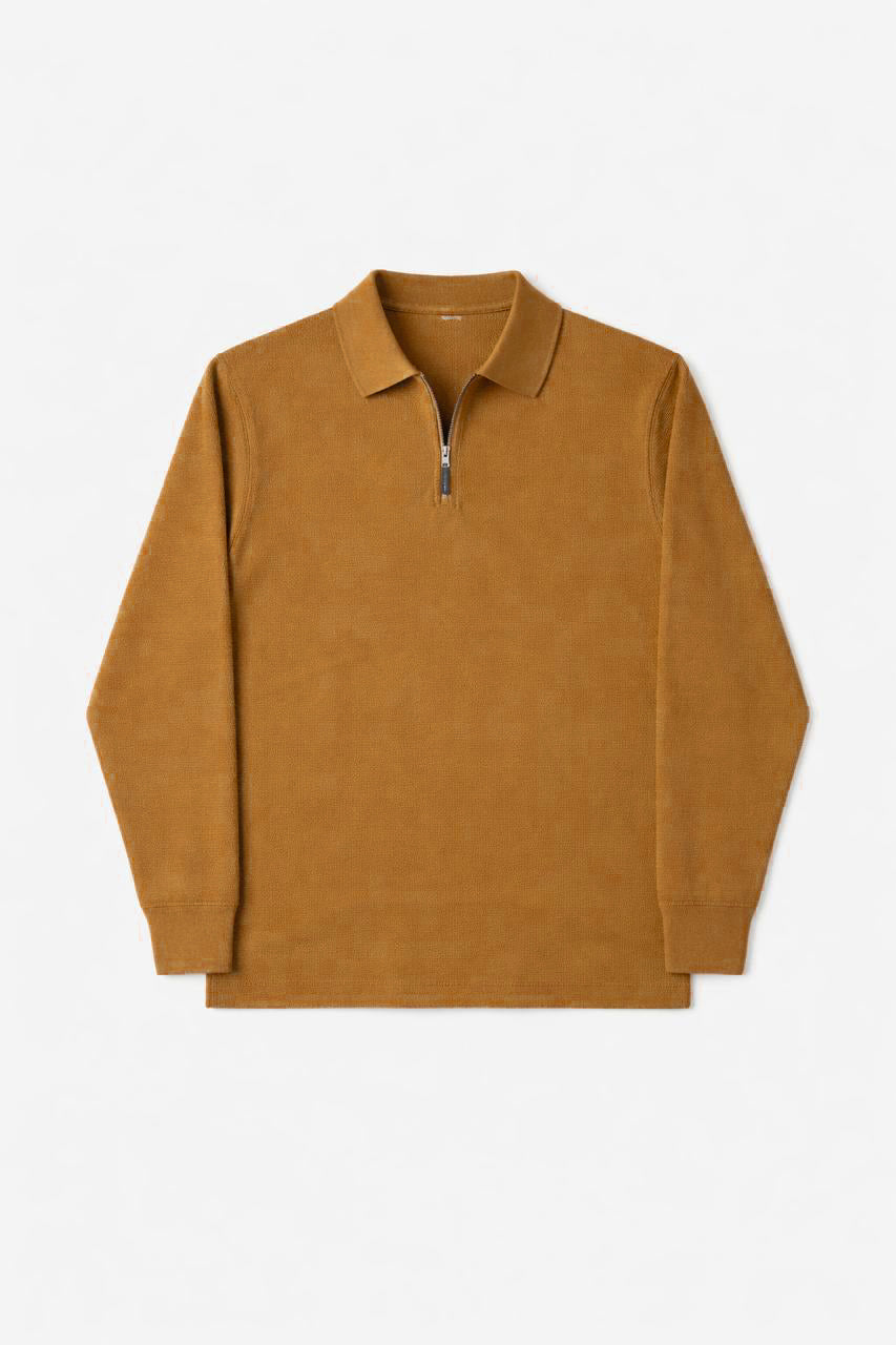 Half Zipper Collar
