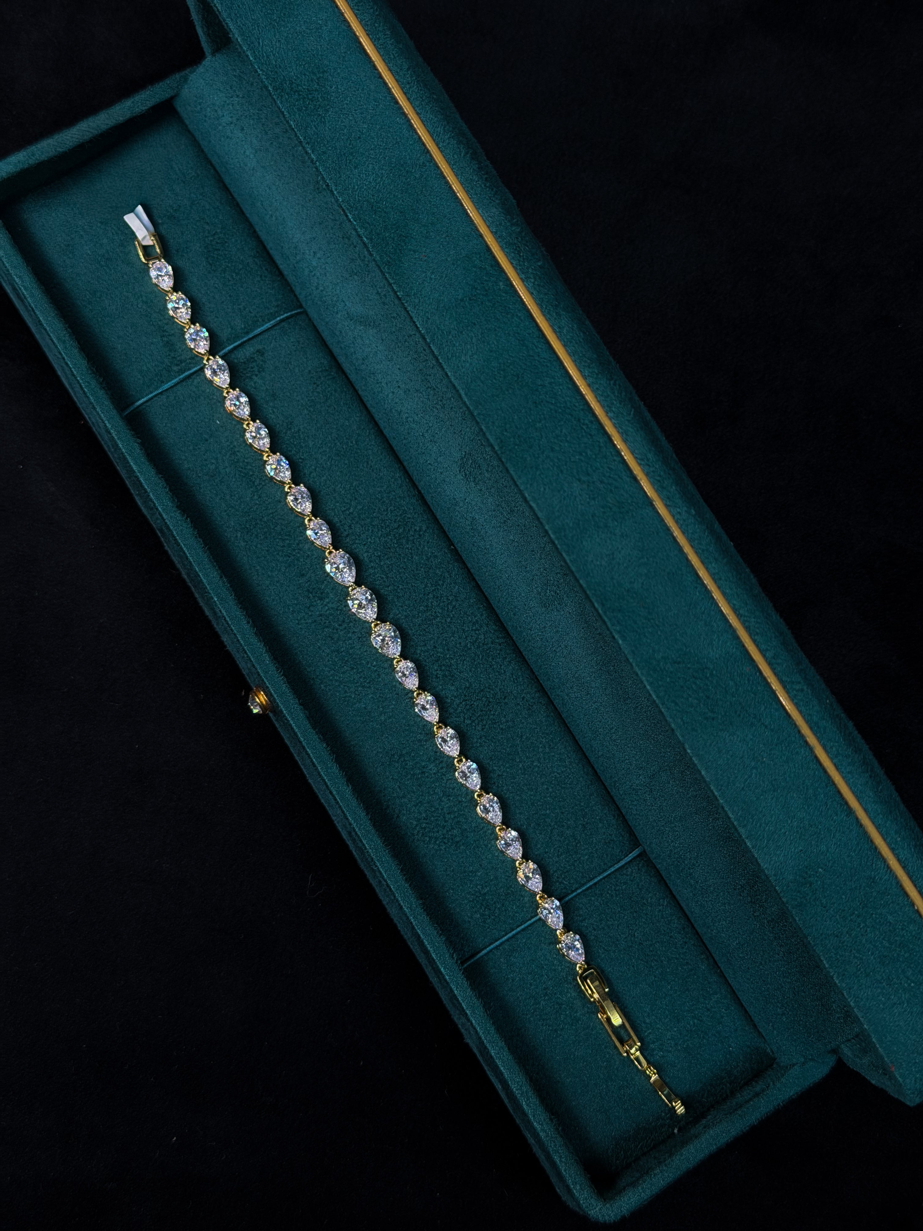 Raindrop Tennis Bracelet