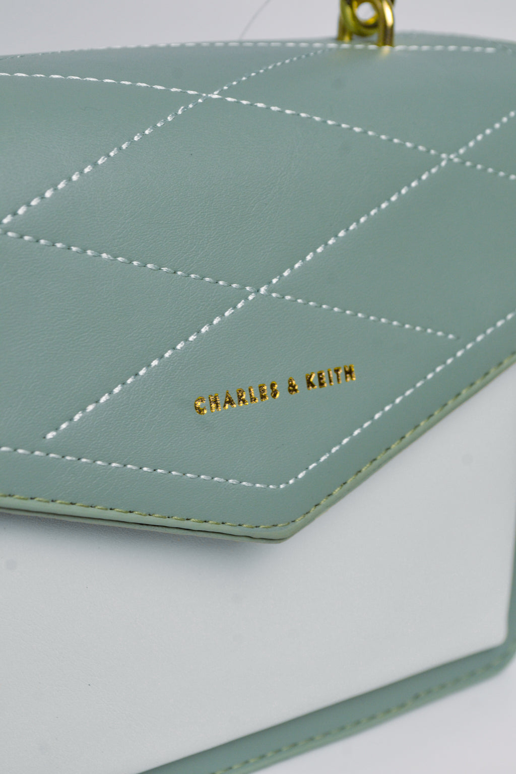 Charles & Keith Green Handbag