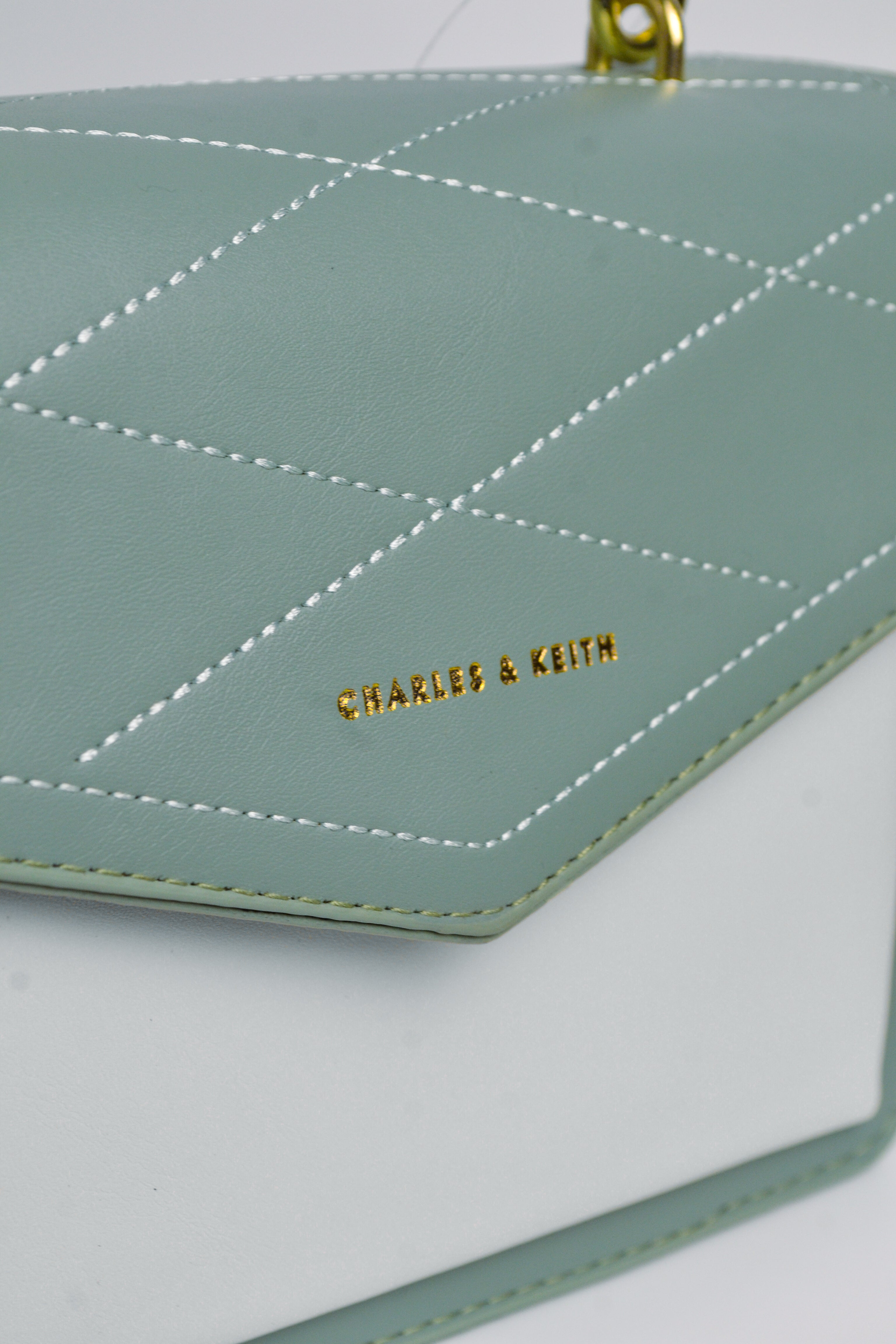 Charles & Keith Green Handbag