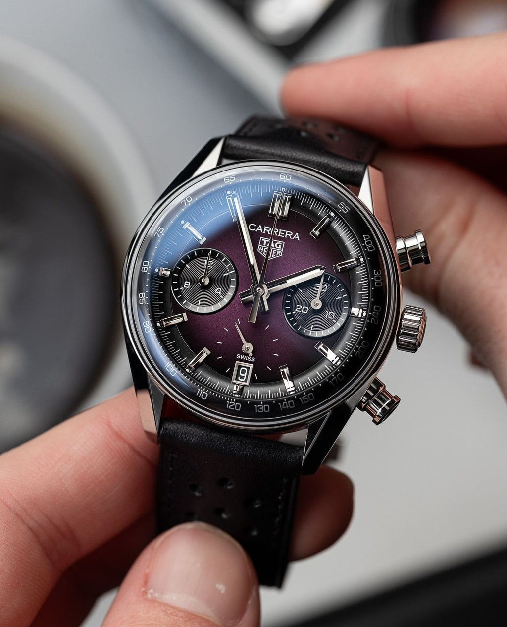 Tag Heuer Carrera Purple Sunray