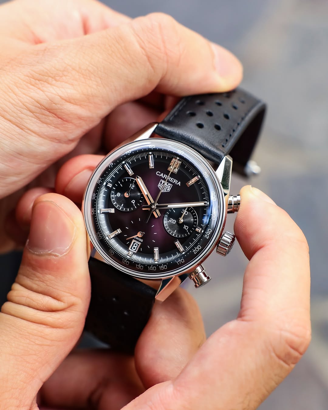 Tag Heuer Carrera Purple Sunray