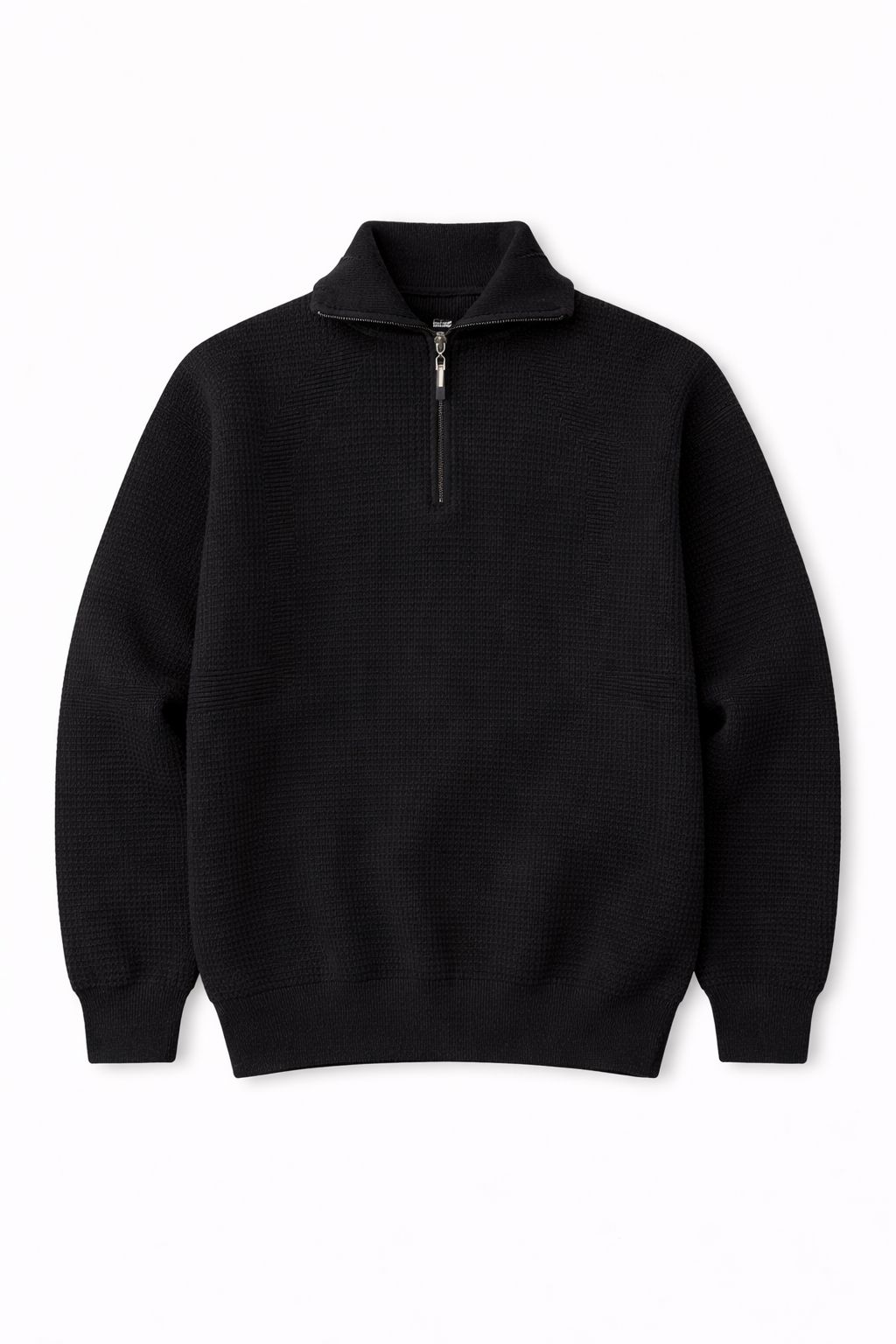 Half Zipper Without Collar