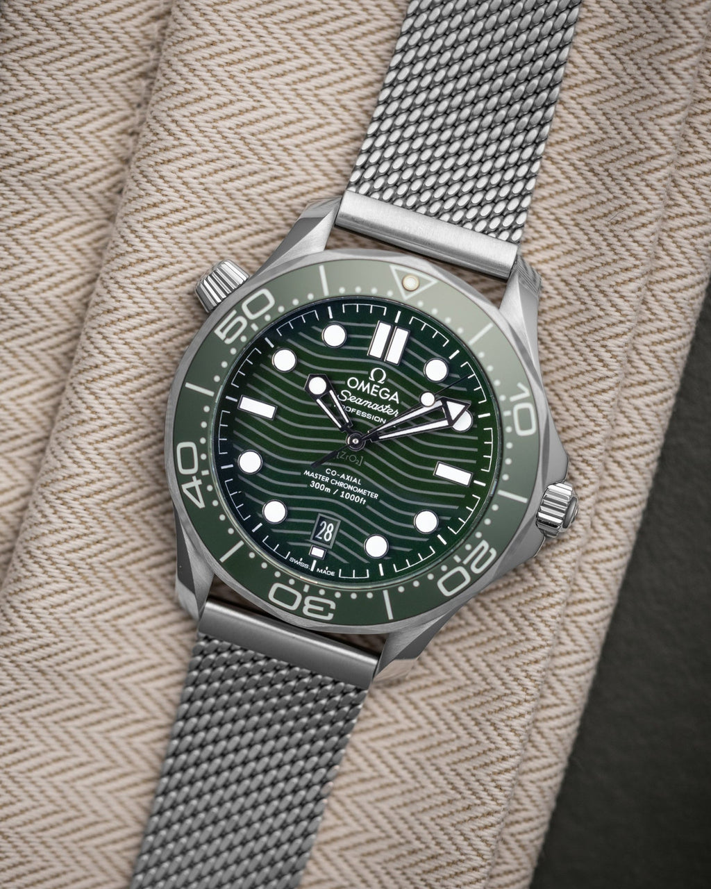 Omega Seamaster Diver300 Green Wave 2026