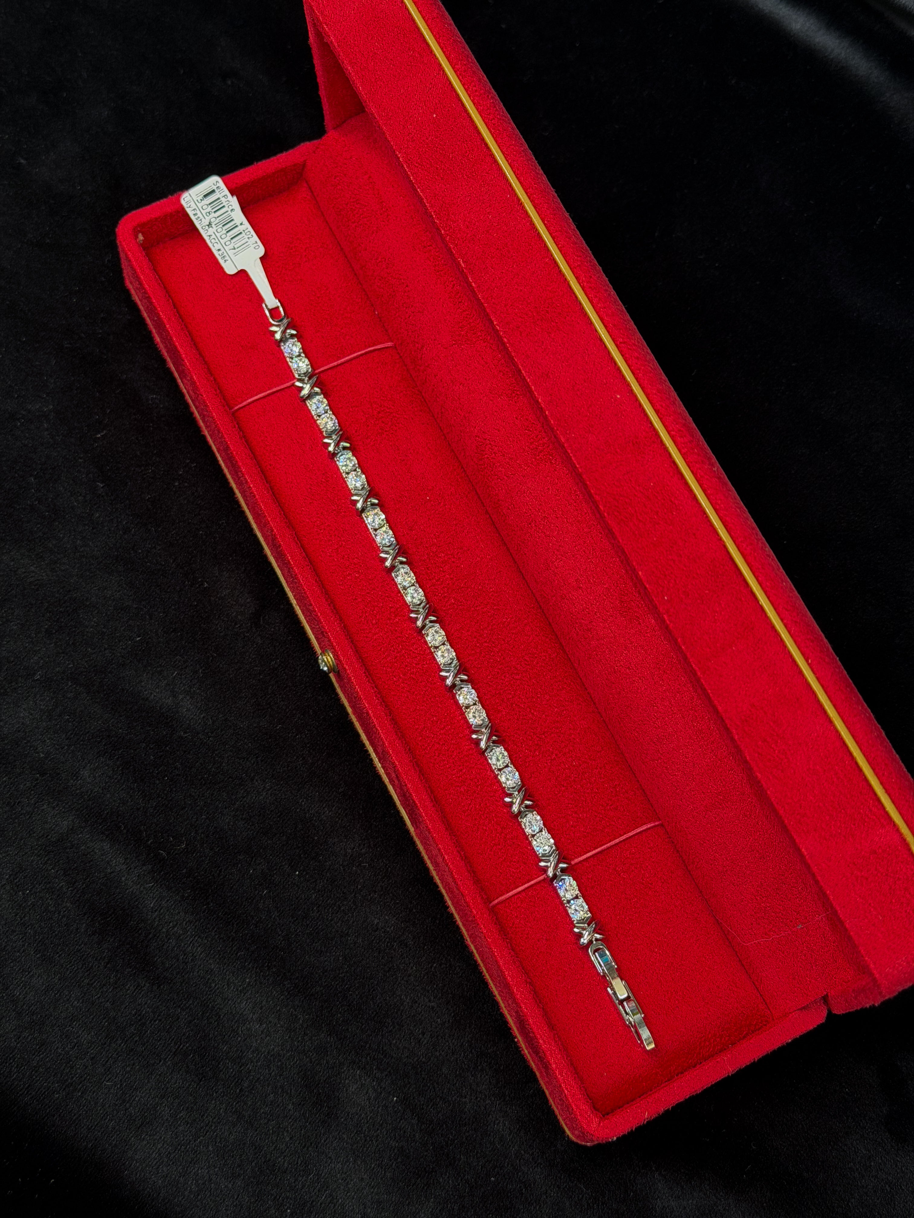 Cross Diamond Bracelet